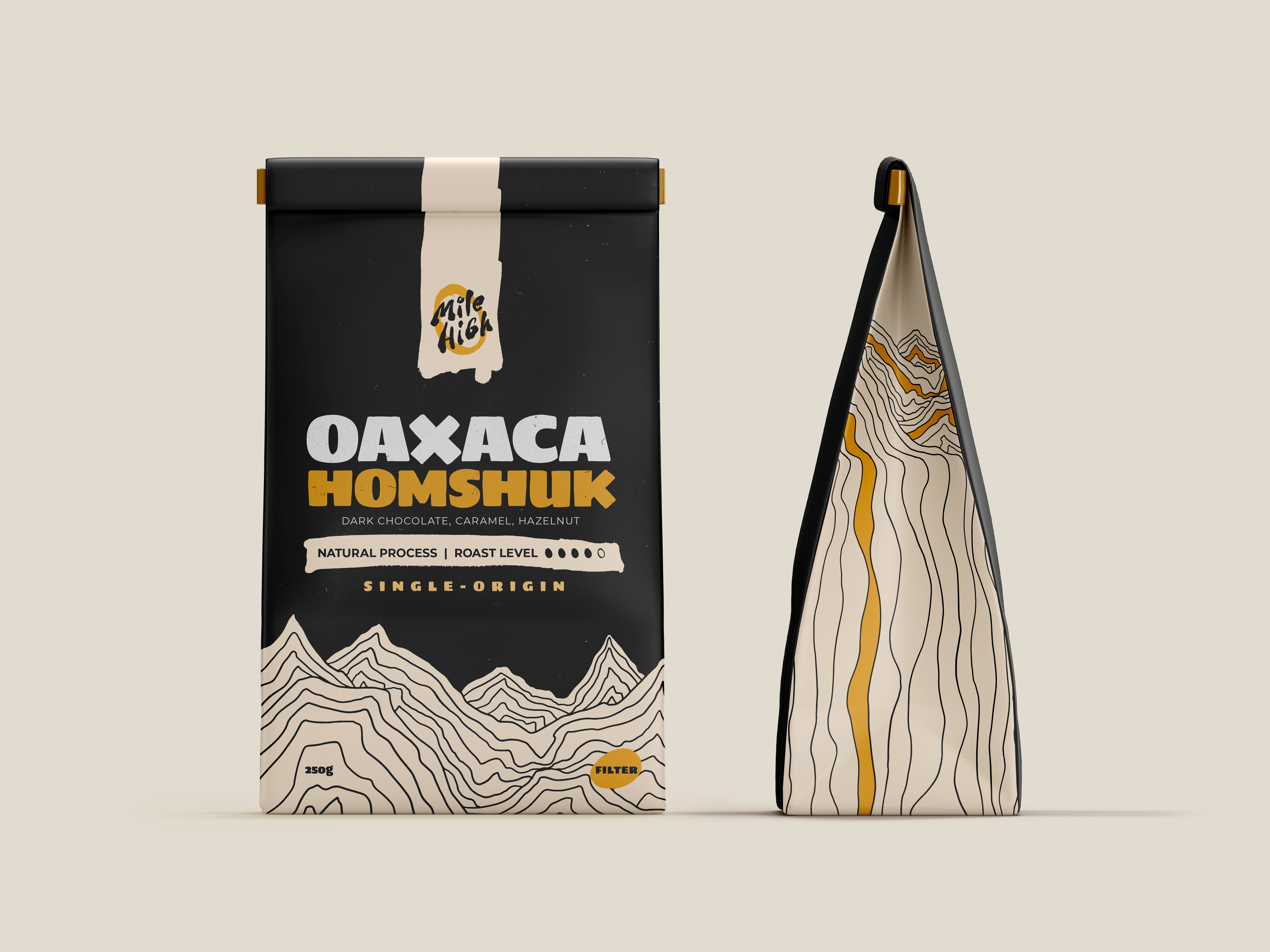 Mile High Coffee Club packaging detail